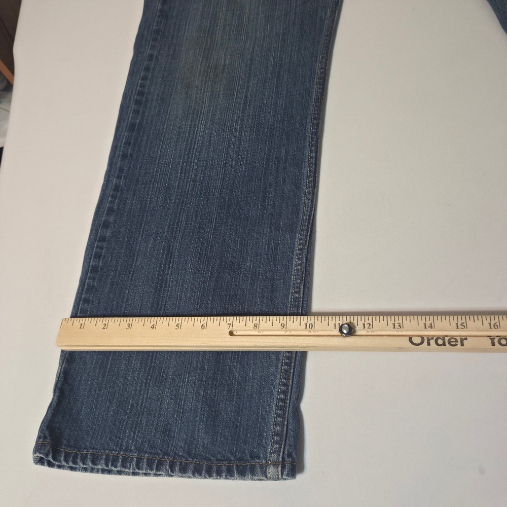 Levi's 569 Loose Straight Jeans Mens 38x32 Blue Denim Medium Wash 5-Pocket - Picture 7 of 12